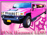 exotic pink limo